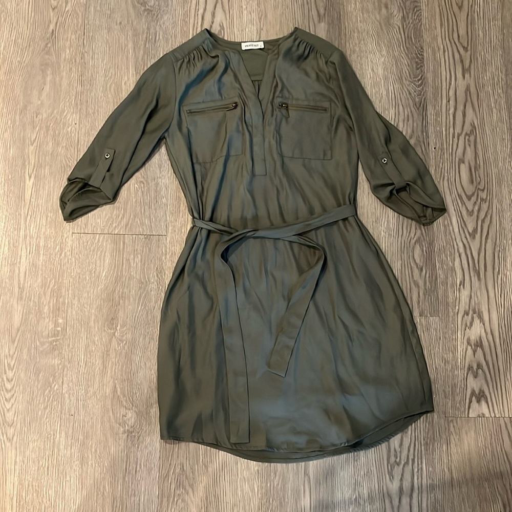 Green Mini Dress
